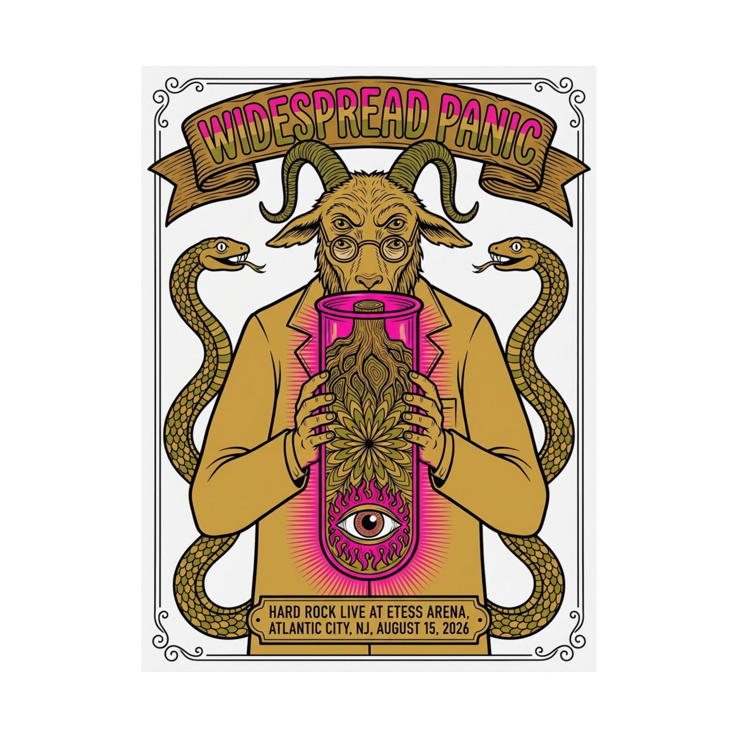 Widespread Panic | August 15, 2026 | Concert Poster