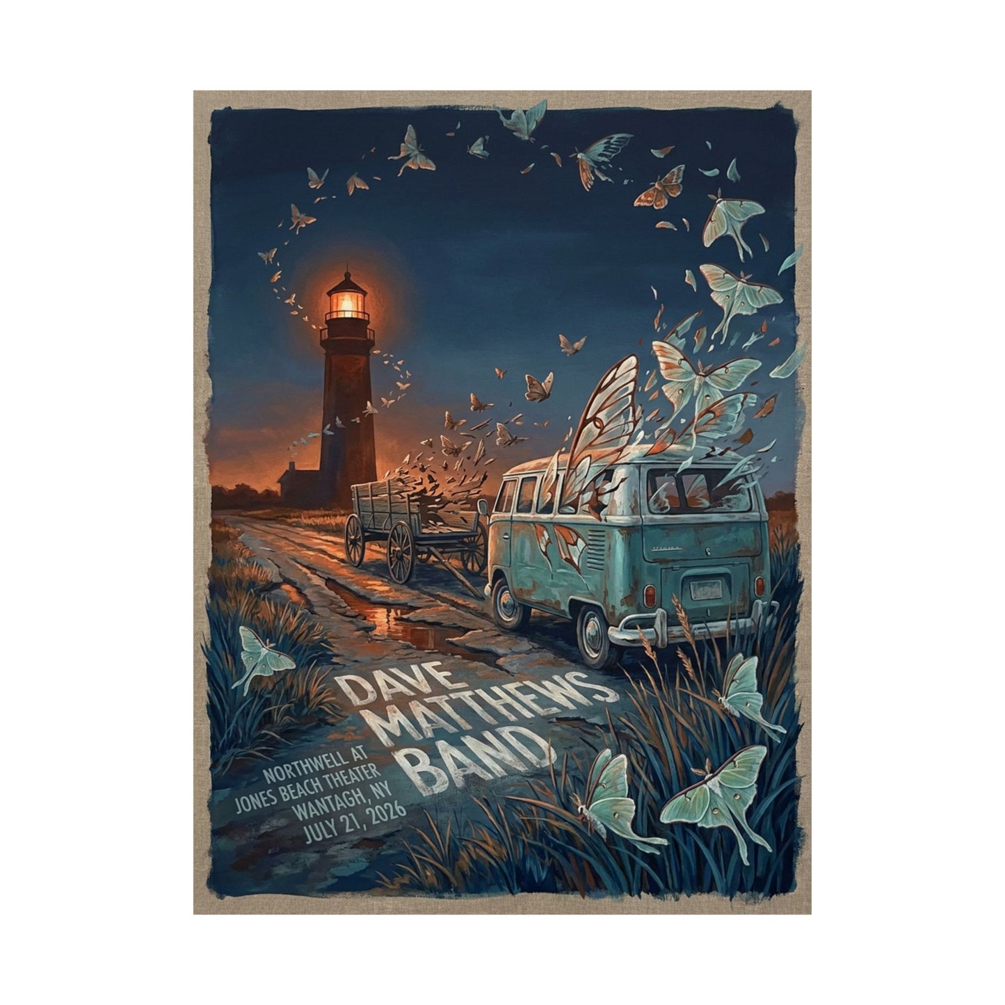 Dave Matthews Band | July 21, 2026 | Concert Poster