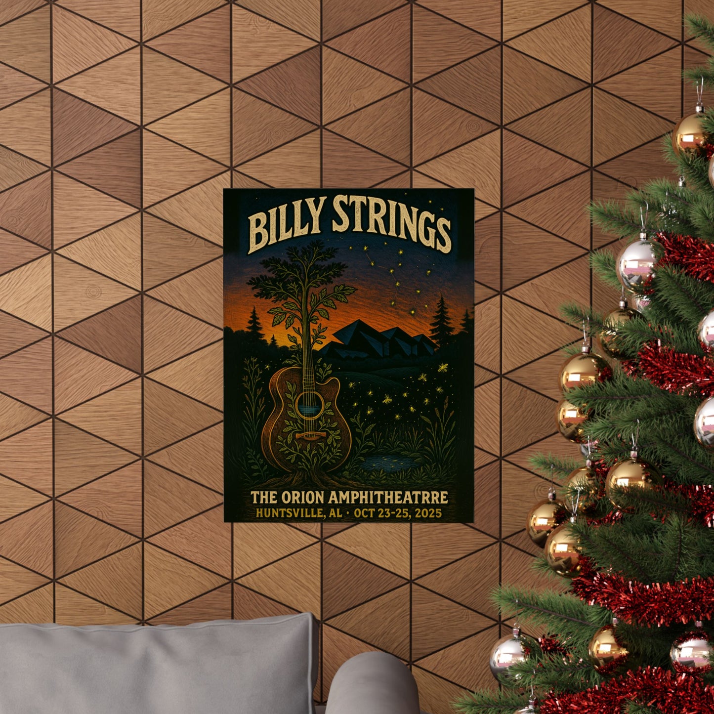 Billy Strings Huntsville | October 23-25, 2025| The Orion Amphitheatre | Variant 2
