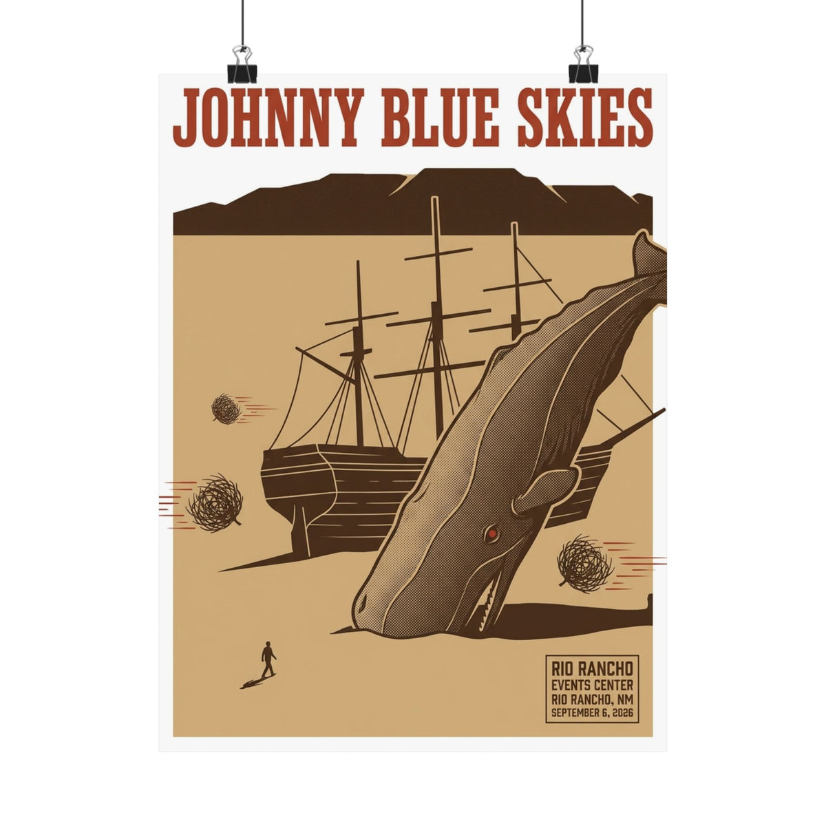 Johnny Blue Skies | September 6, 2026 | Rio Rancho, NM | Concert Poster