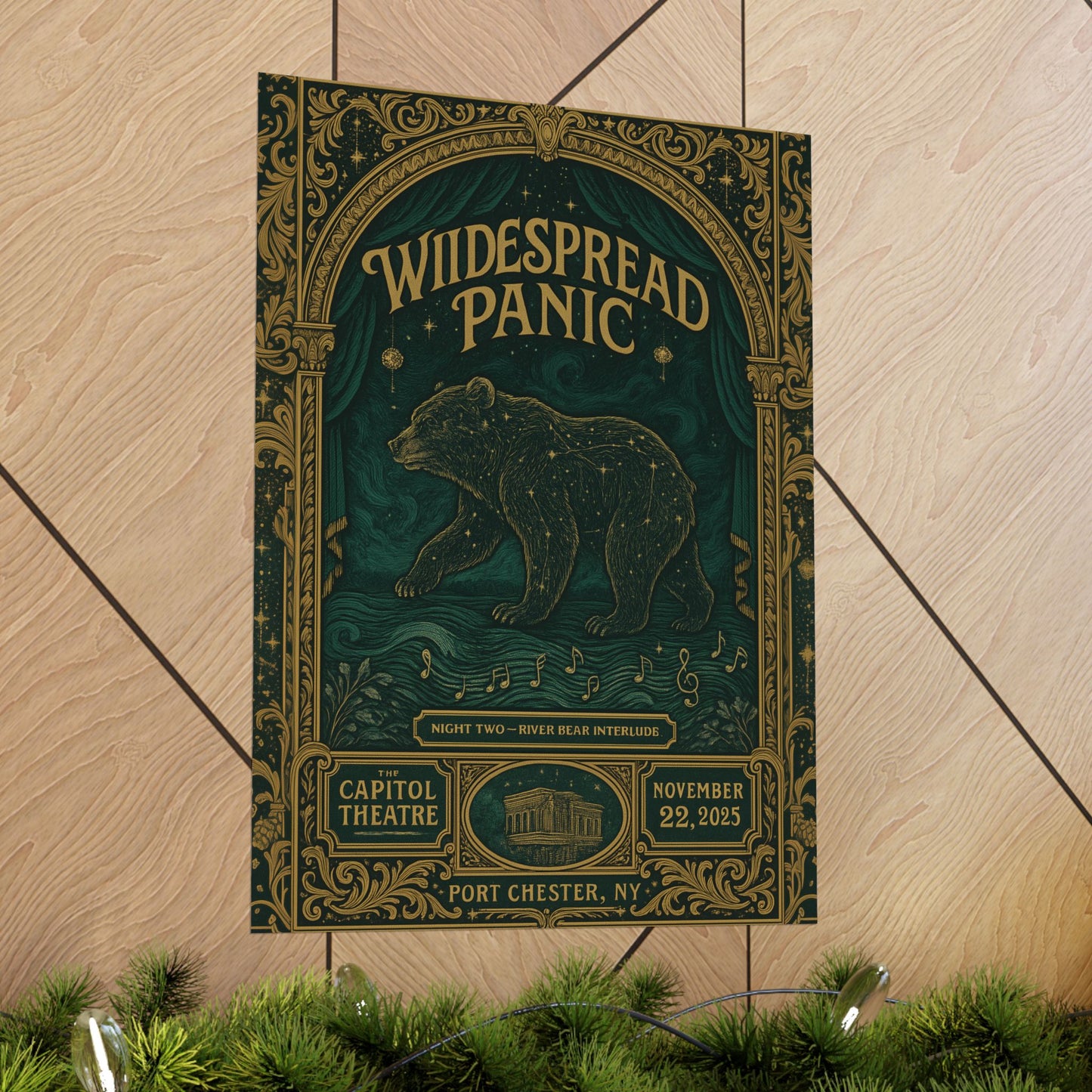 Widespread Panic Capitol Theatre Concert Print | November 22, 2025 | Port Chester