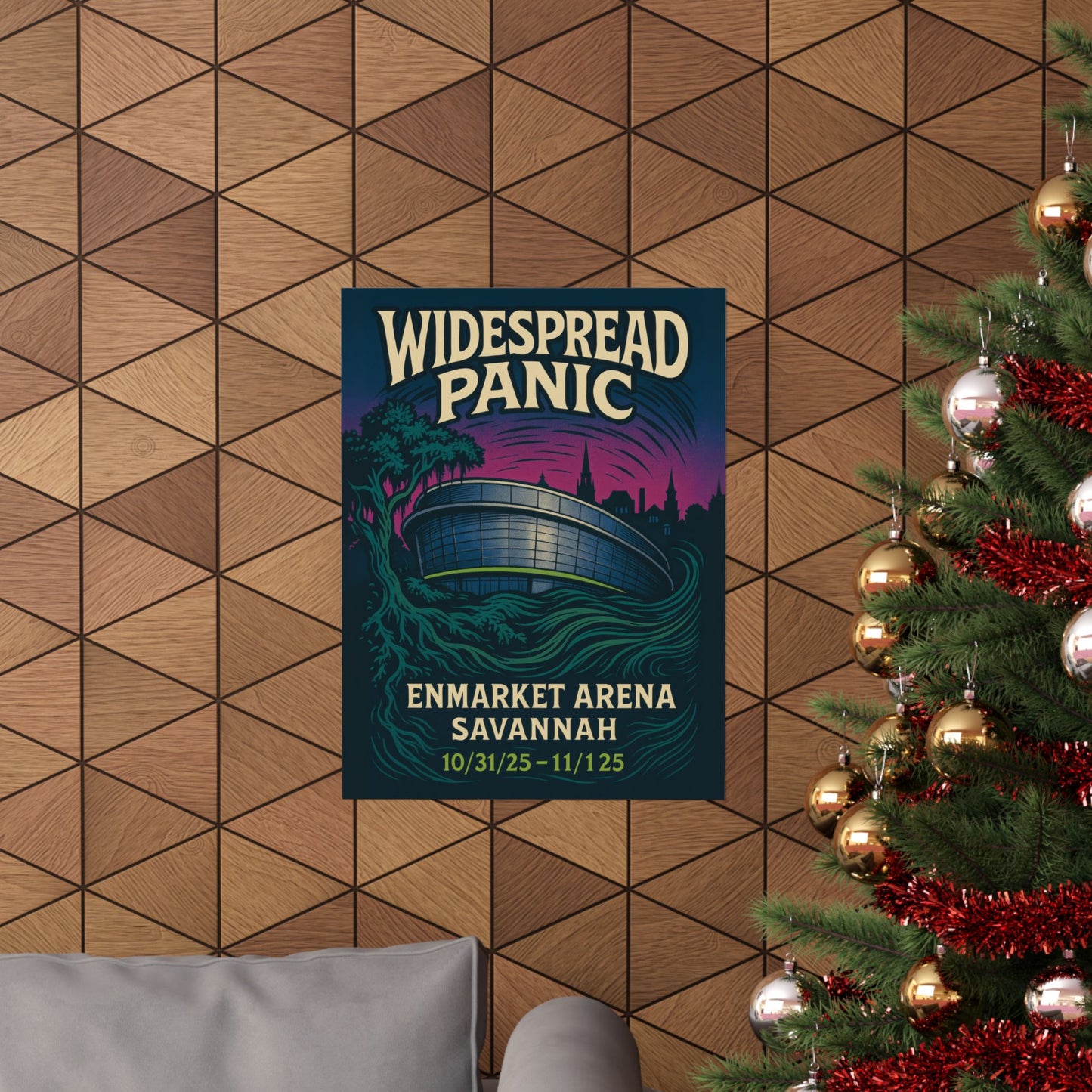 Widespread Panic Savannah Enmarket Arena Halloween 2025 | Variant 3
