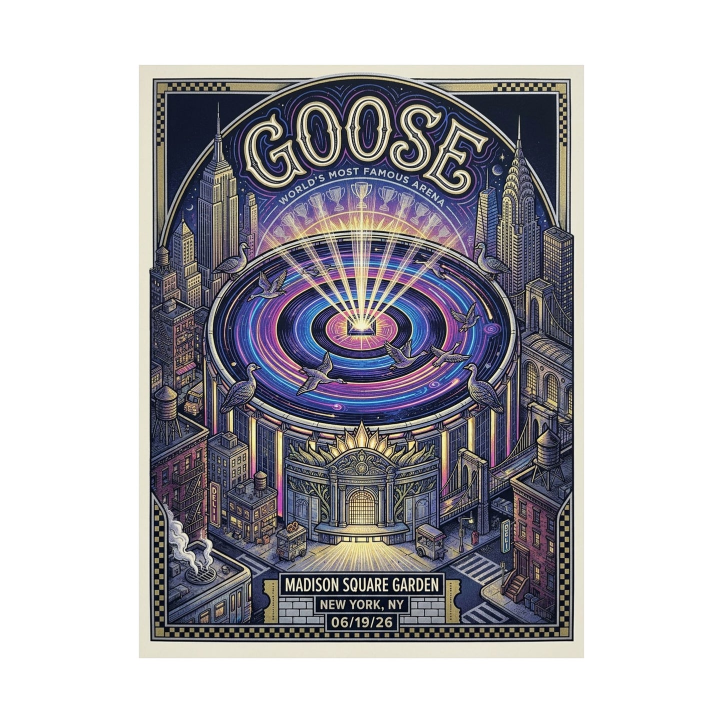 Goose  | 06/19/26 | New York, NY | Concert Poster  | N1