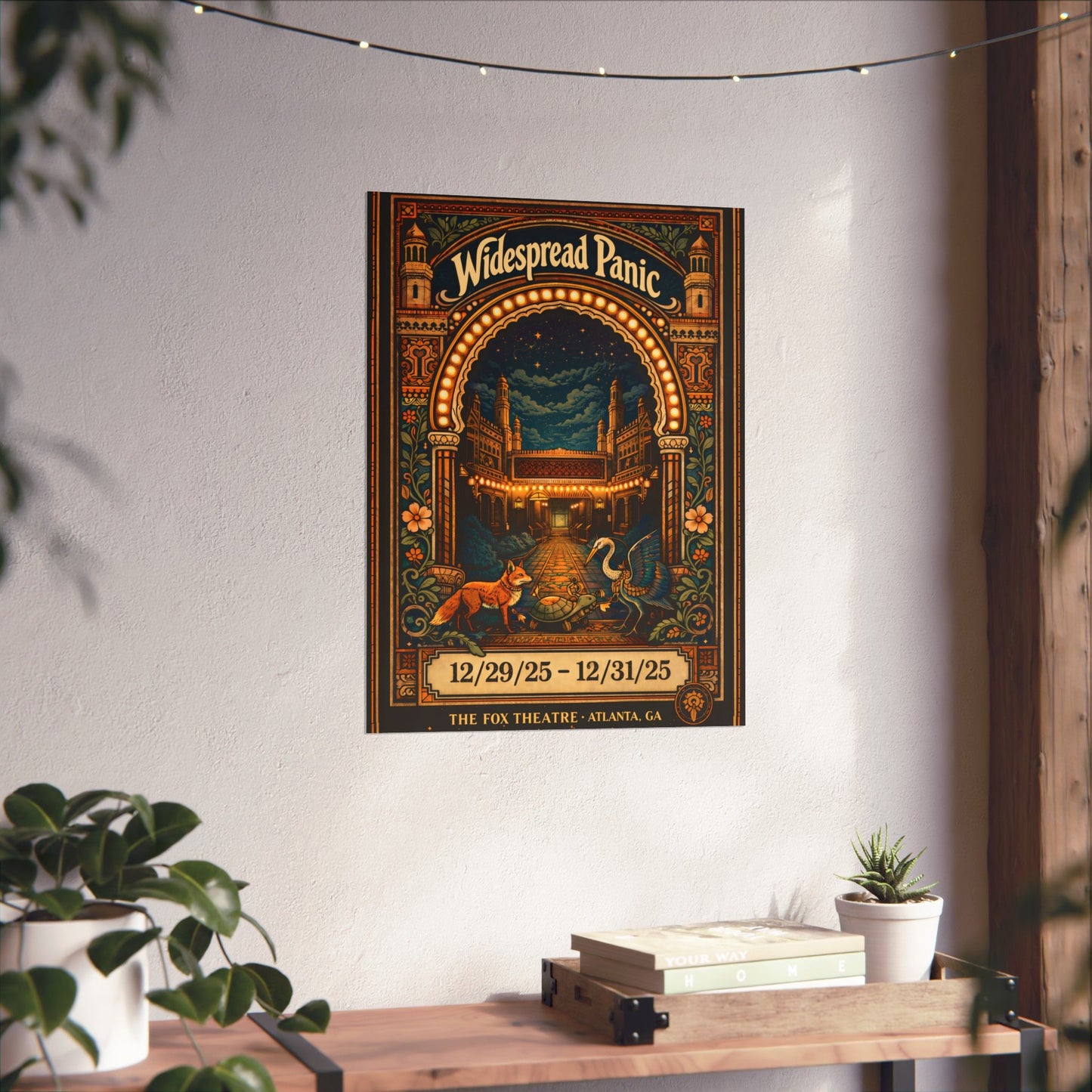 Widespread Panic | 12/29/25-12/31/25 | Atlanta, GA | Concert Poster  | V1