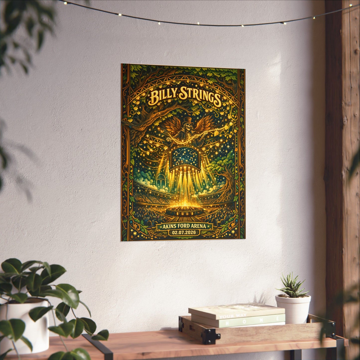 Billy Strings | 02/07/2026 | Athens, GA | Concert Poster  | N2