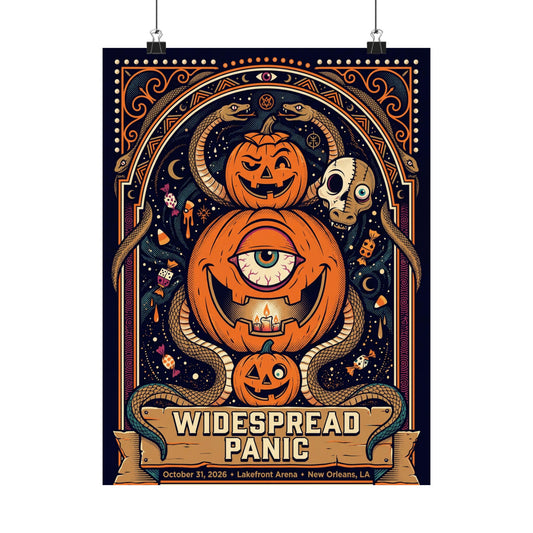 Widespread Panic | October 31, 2026 | New Orleans, LA | Concert Poster