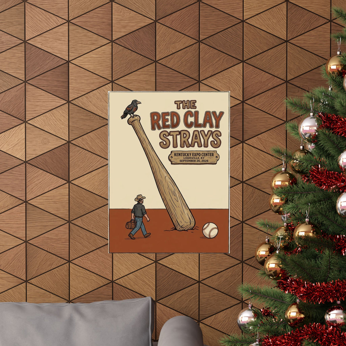 The Red Clay Strays | September 26, 2026 | Louisville, KY | Concert Poster