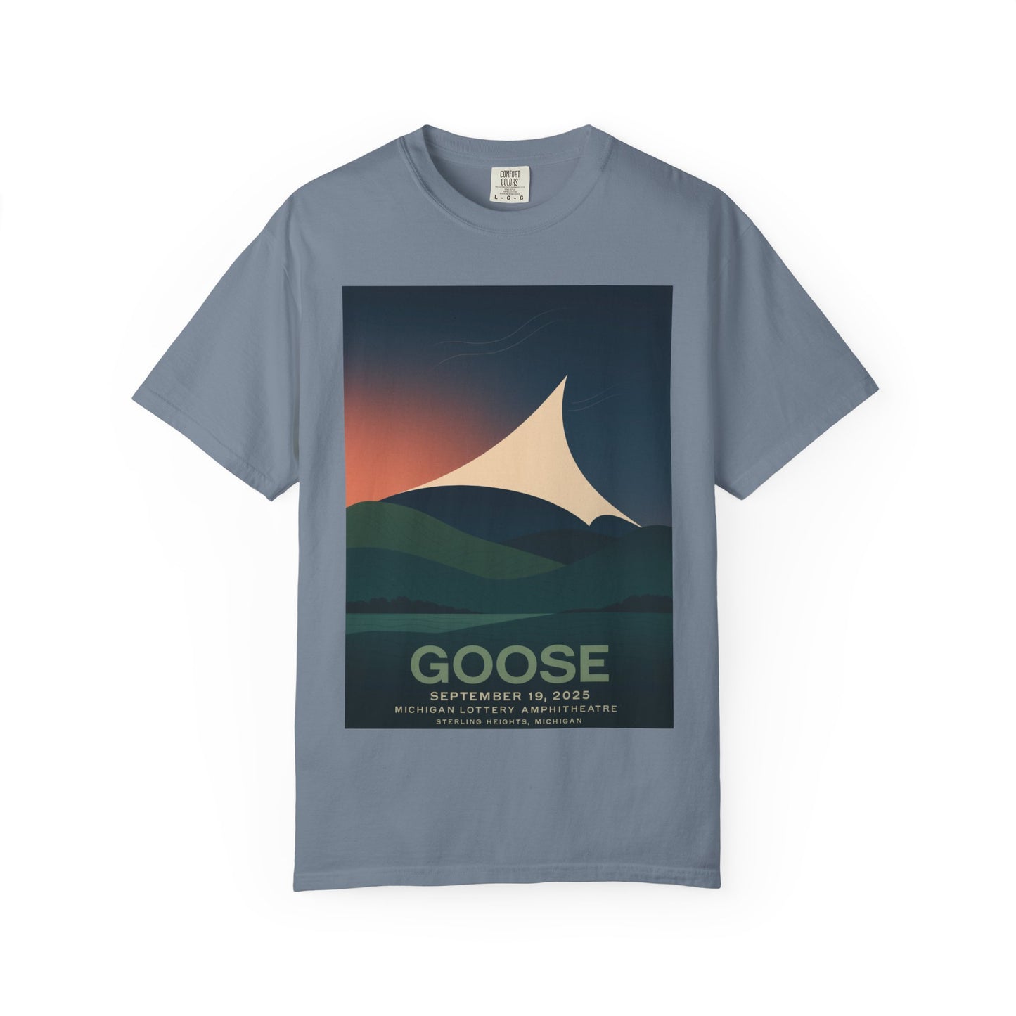 Goose | 9/19/25 | Sterling Heights, MI | Concert t-shirt  V2