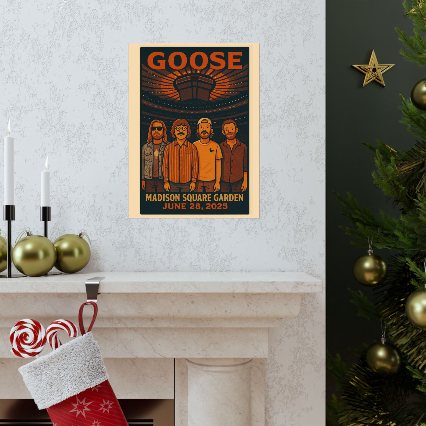 Goose Madison Square Garden Poster - June 28 2025