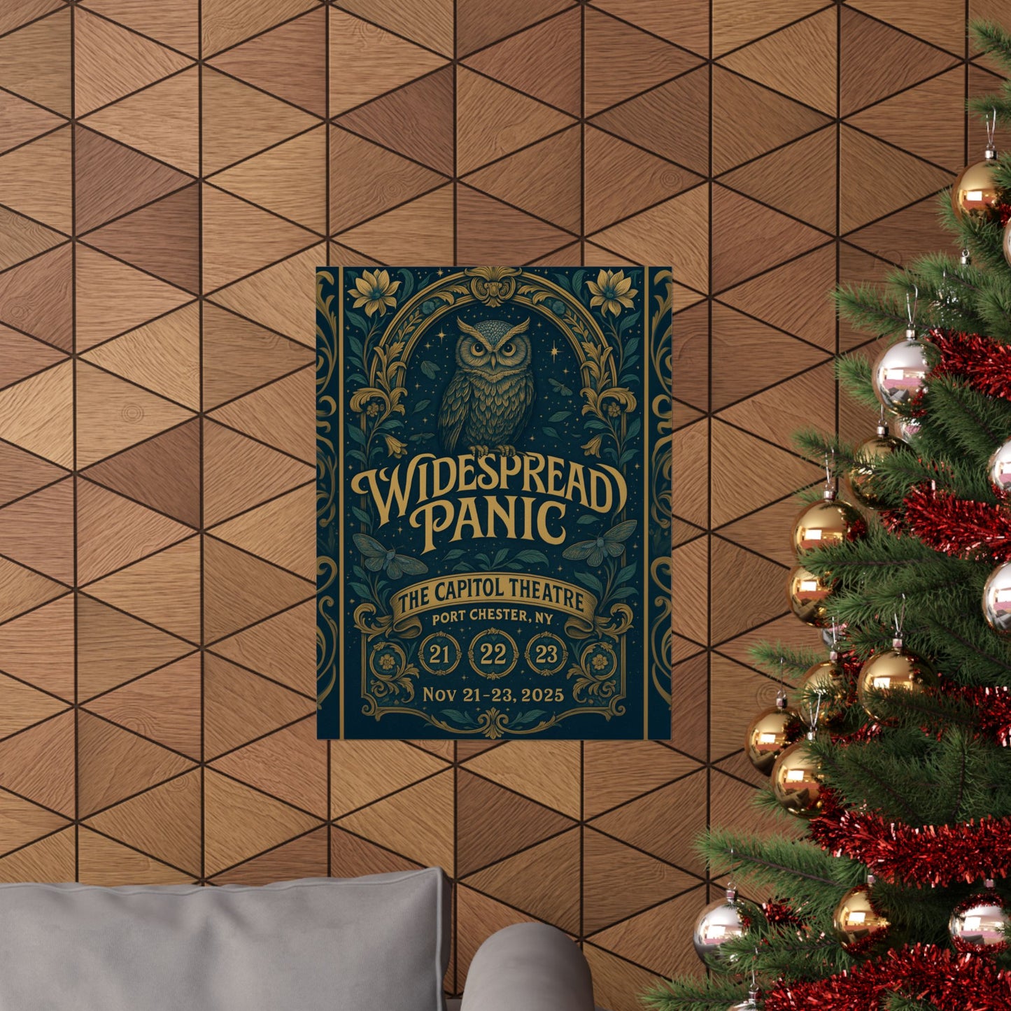 Widespread Panic Capitol Theatre Concert Print | November 21 - 23, 2025 | Port Chester | Variant 1