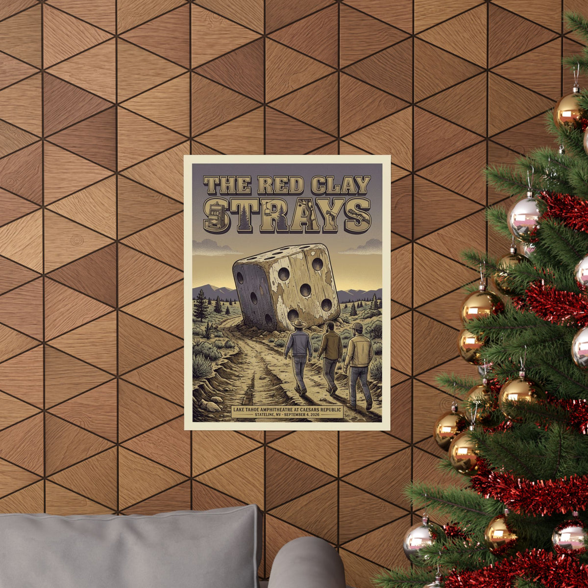 The Red Clay Strays | September 4, 2026 | Stateline, NV | Concert Poster