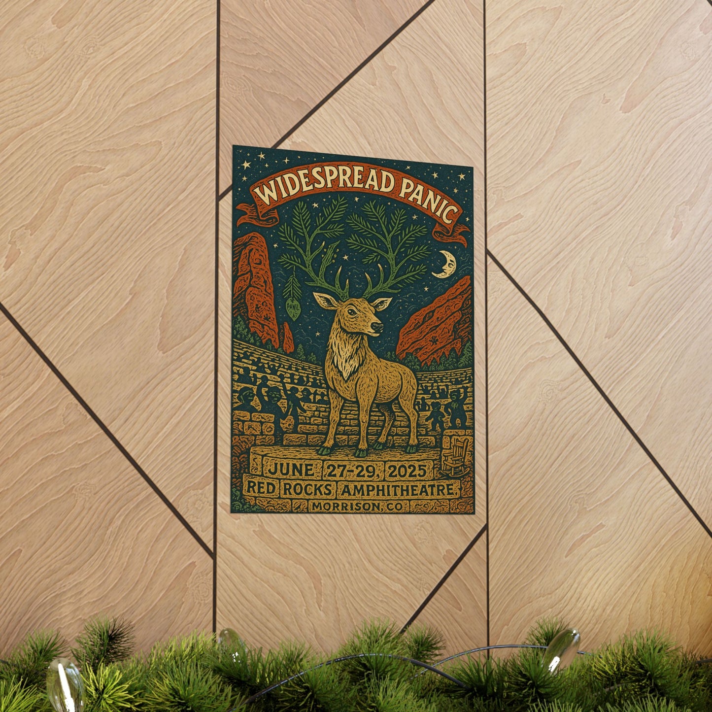 Widespread Panic Red Rocks Amphitheater June 27-29 2025 in Morrison Colorado