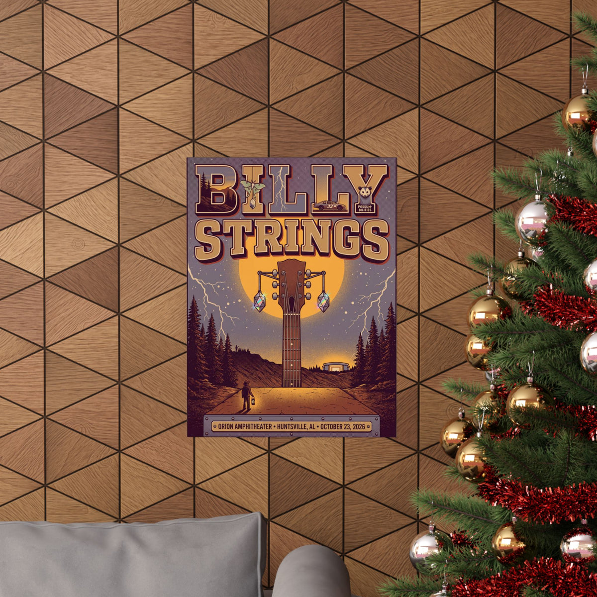 Billy Strings | October 23, 2026 | Huntsville, AL | Concert Poster