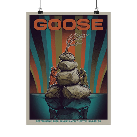 Goose | September 2, 2026 | Dillon, CO | Concert Poster