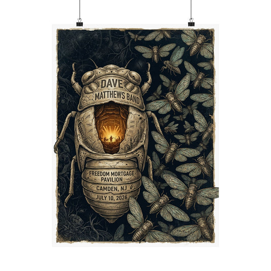 Dave Matthews Band | July 10, 2026 | Camden, NJ | Concert Poster