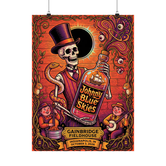 Johnny Blue Skies | October 3, 2026 | Indianapolis, IN | Concert Poster