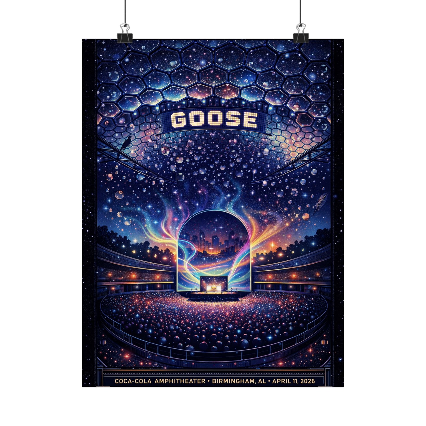 Goose  | 4/11/26 | Birmingham, AL | Concert Poster  | V1