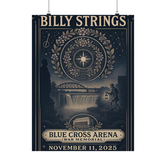 Billy Strings Rochester NY November 11, 2025 | Blue Cross Arena | Concert Print | V2