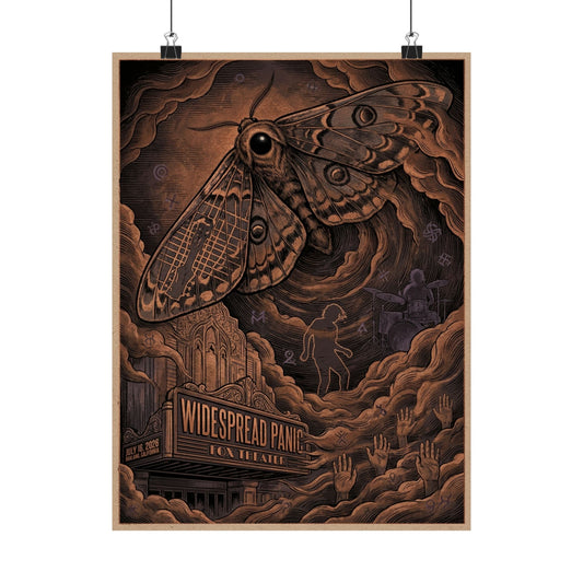 Widespread Panic | July 16, 2026 | Oakland, CA | Concert Poster