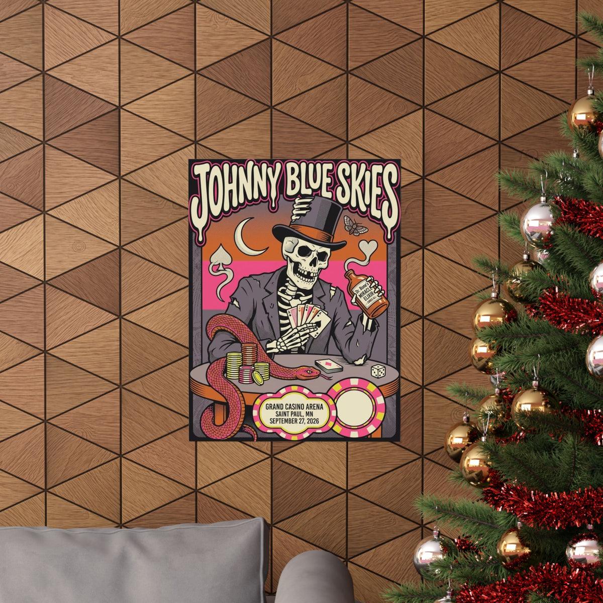 Johnny Blue Skies | September 27, 2026 | Saint Paul, MN | Concert Poster
