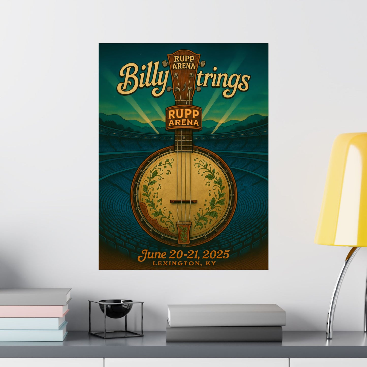 Billy Strings Lexington KY June 20-21, 2025 Concert Print