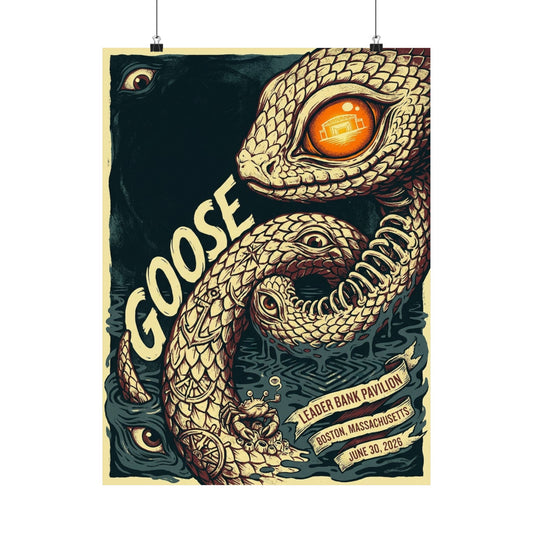 Goose  | 06/30/26 | Boston, MA | Concert Poster  | N1