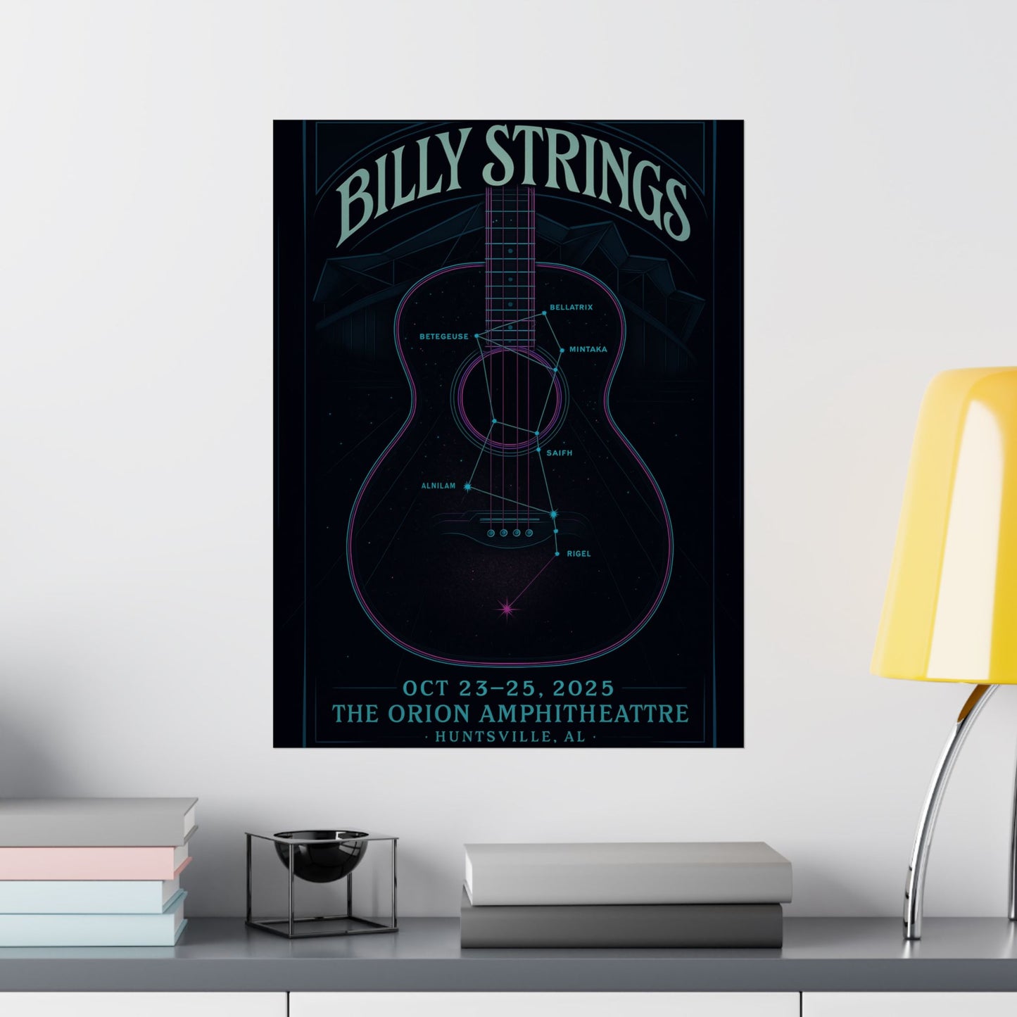 Billy Strings Huntsville | October 23-25, 2025| The Orion Amphitheatre | Variant 1