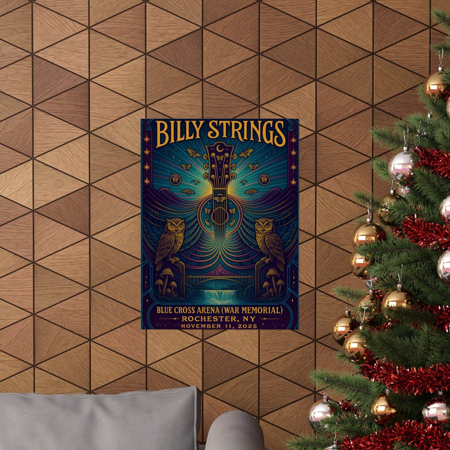 Billy Strings Rochester NY November 11, 2025 | Blue Cross Arena | Concert Print | V1