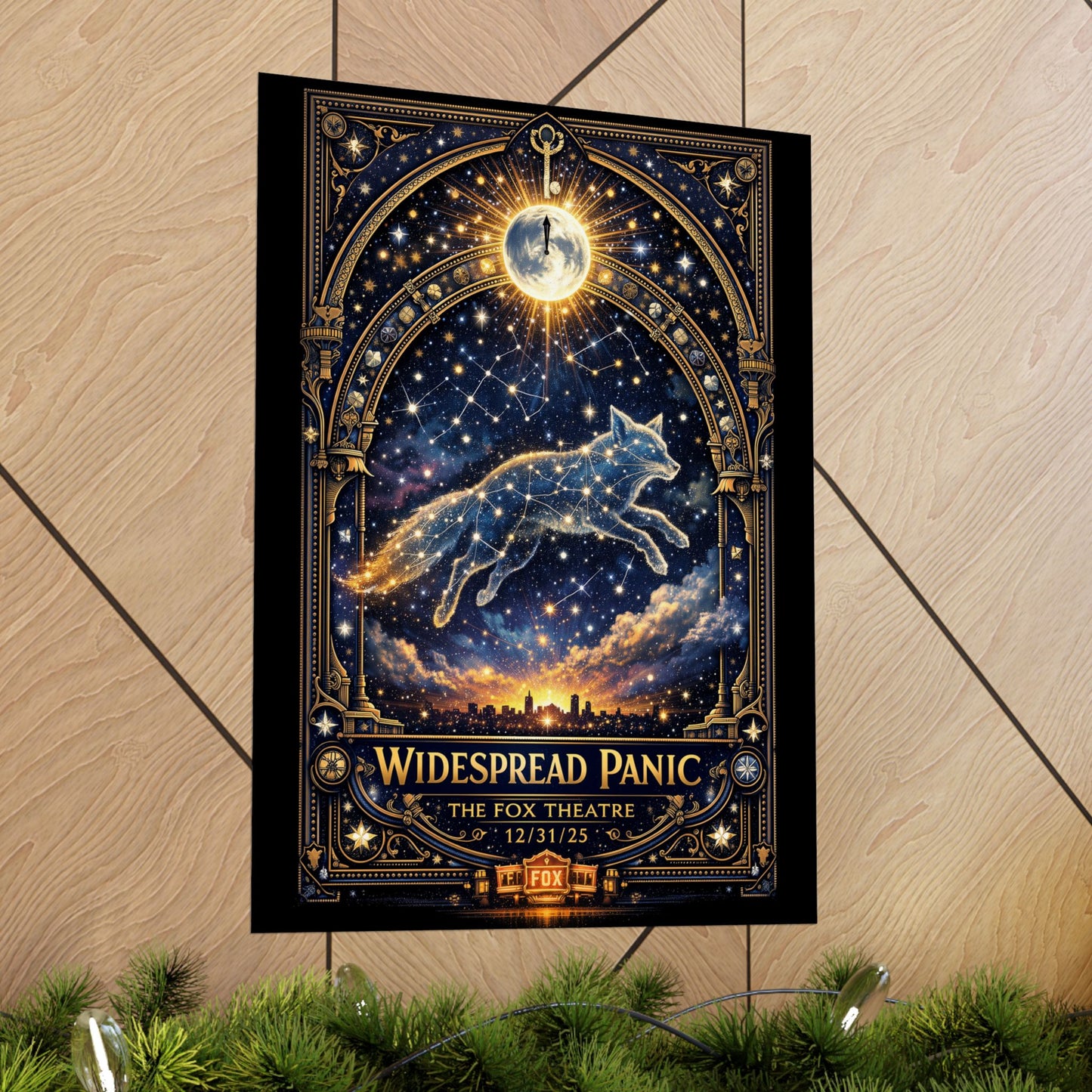Widespread Panic | 12/31/25 | Atlanta, GA | Concert Poster  | N3