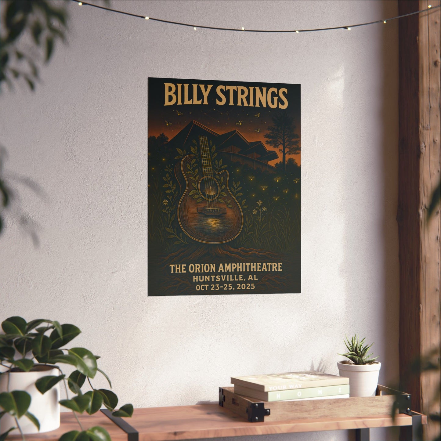Billy Strings Huntsville | October 23-25, 2025| The Orion Amphitheatre | Variant 3