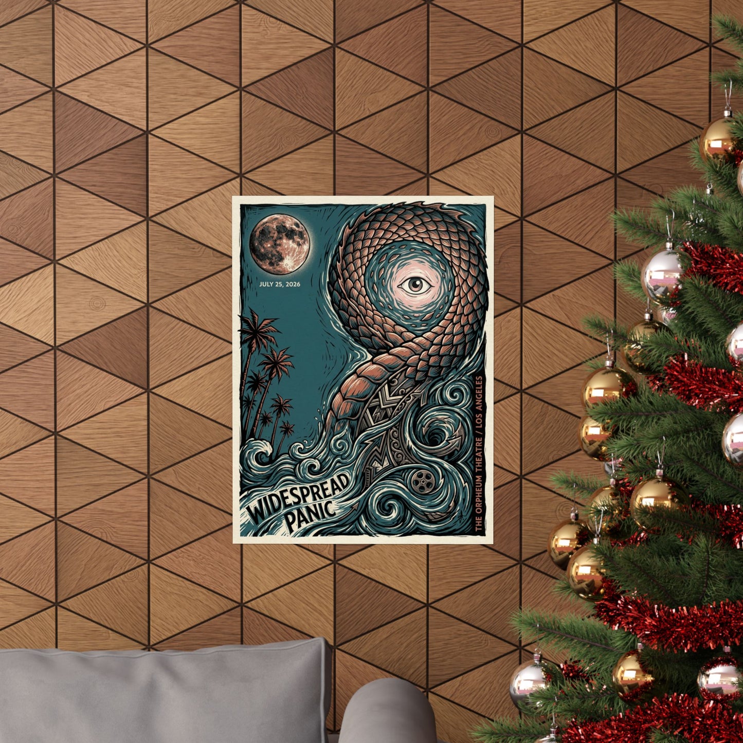 Widespread Panic | July 25, 2026 | Boston, MA | Concert Poster