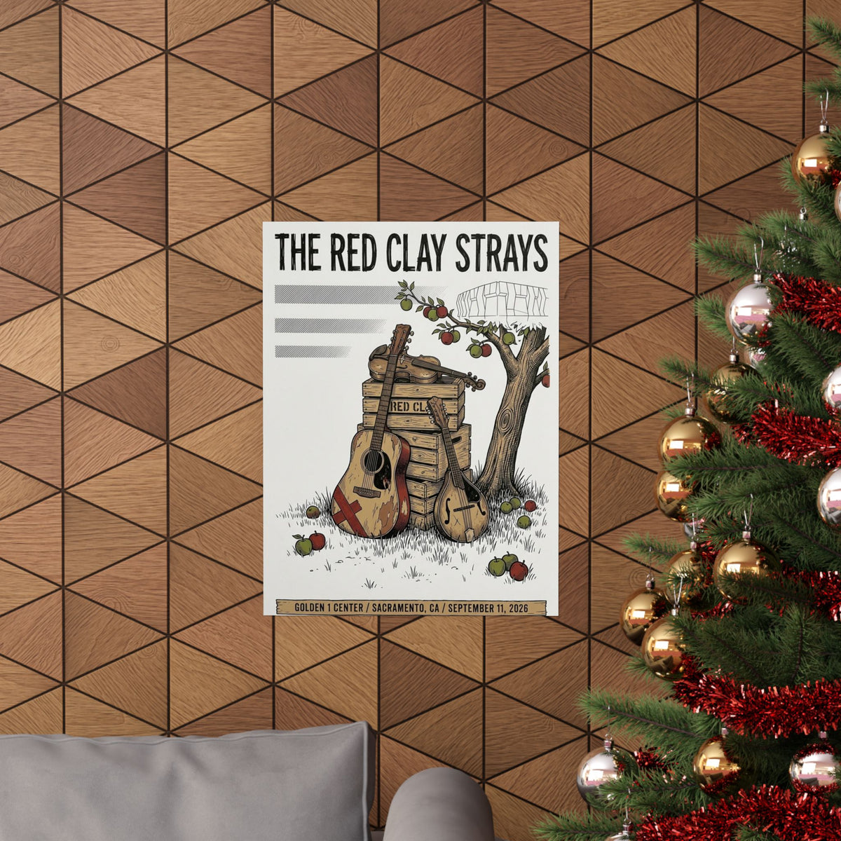 The Red Clay Strays | September 11, 2026 | Sacramento, CA | Concert Poster