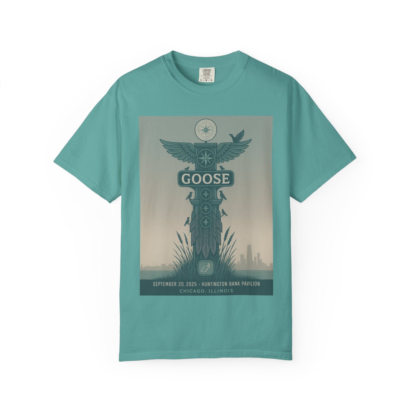 Goose | 9/20/25 | Chicago, IL | Concert t-shirt  | V3