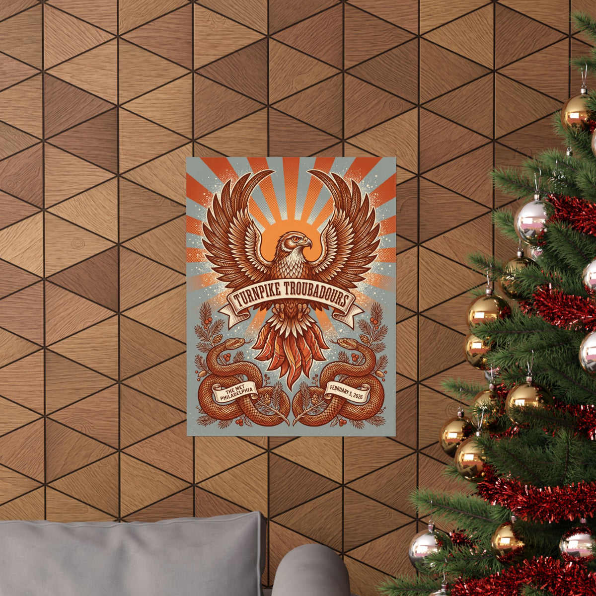 Turnpike Troubadours | February 5, 2026 | Philadelphia, PA | Concert Poster