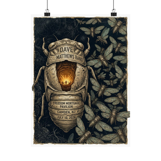 Dave Matthews Band | July 10, 2026 | Camden, NJ | Concert Poster