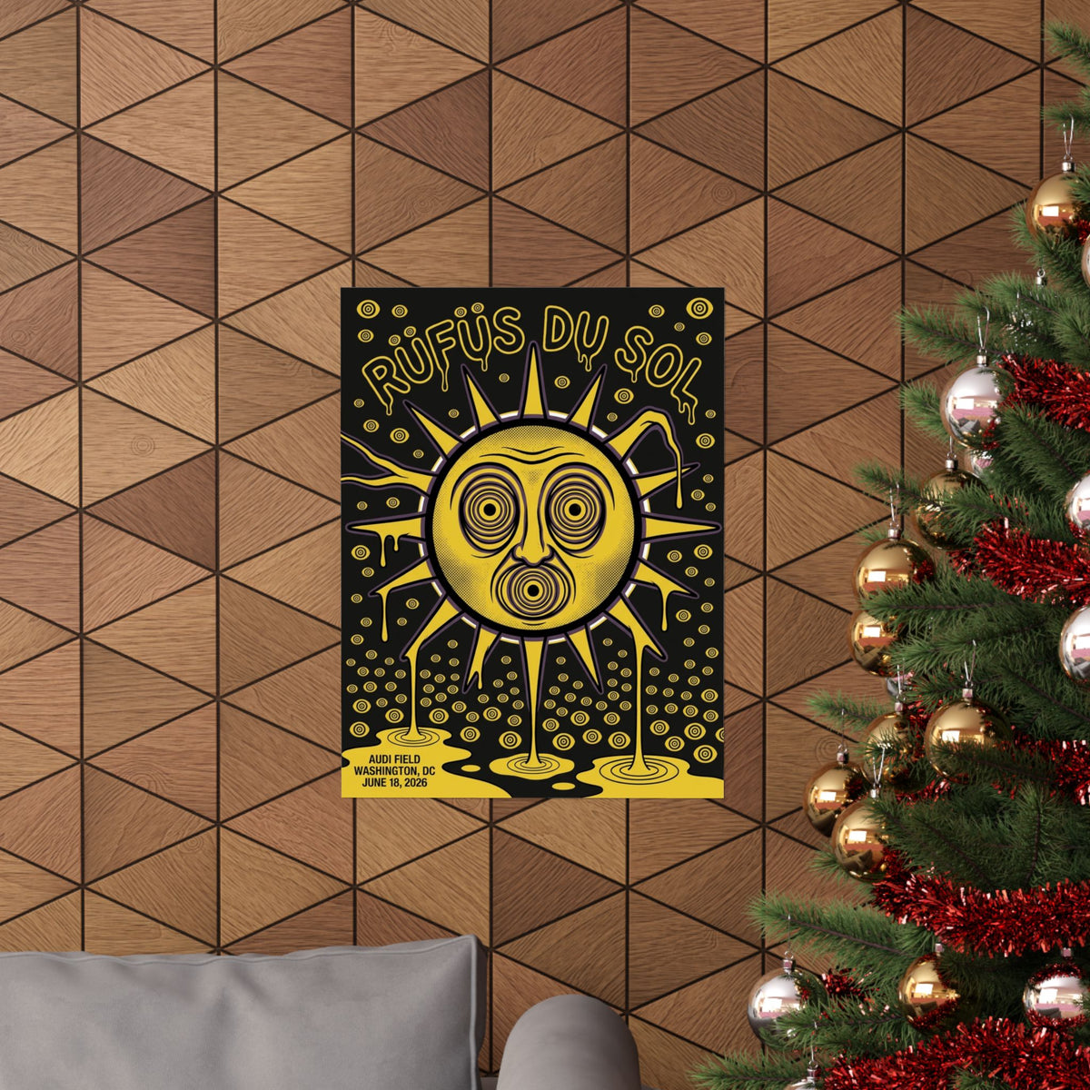 Rüfüs Du Sol | June 18, 2026 | Washington, DC | Concert Poster