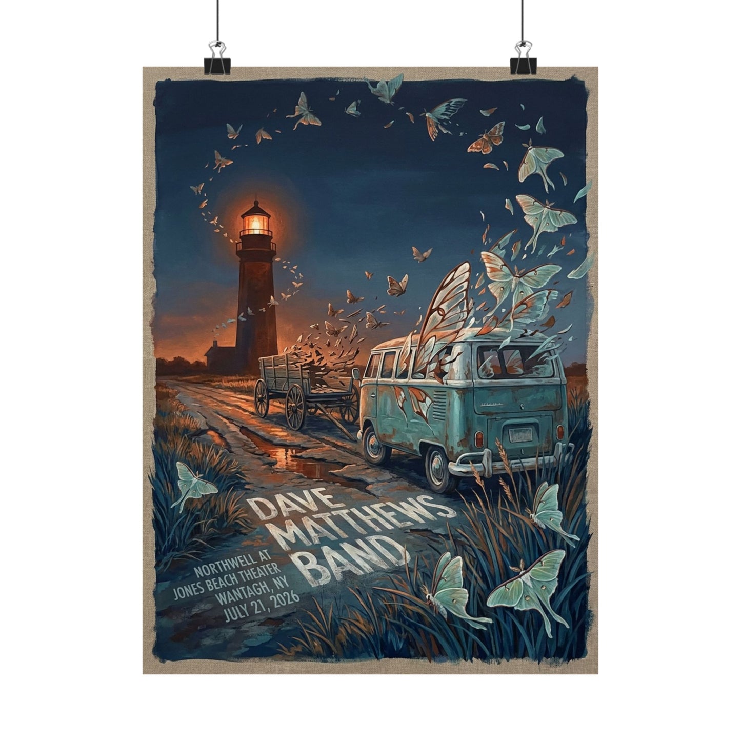 Dave Matthews Band | July 21, 2026 | Concert Poster