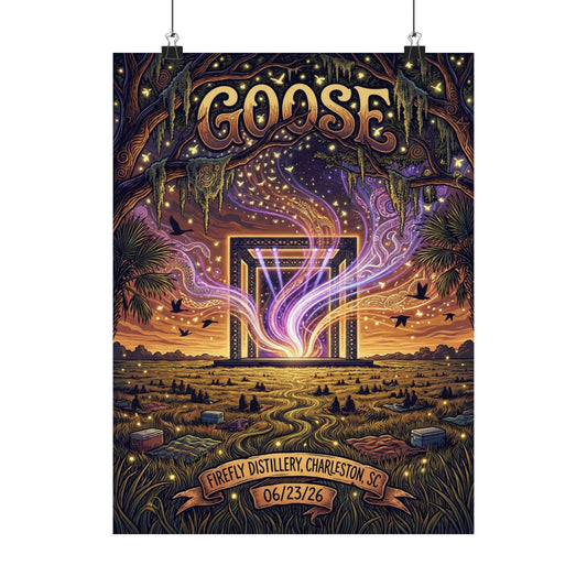 Goose  | 06/23/26 | Charleston, SC | Concert Poster  | N1