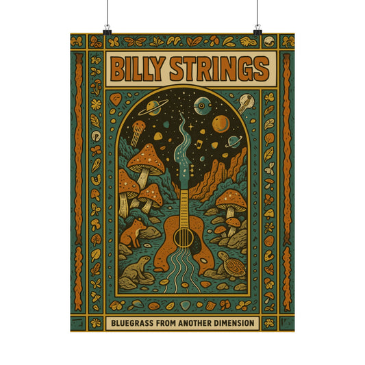 Billy Strings | Cosmic Guitar Landscape | Fan Made Art
