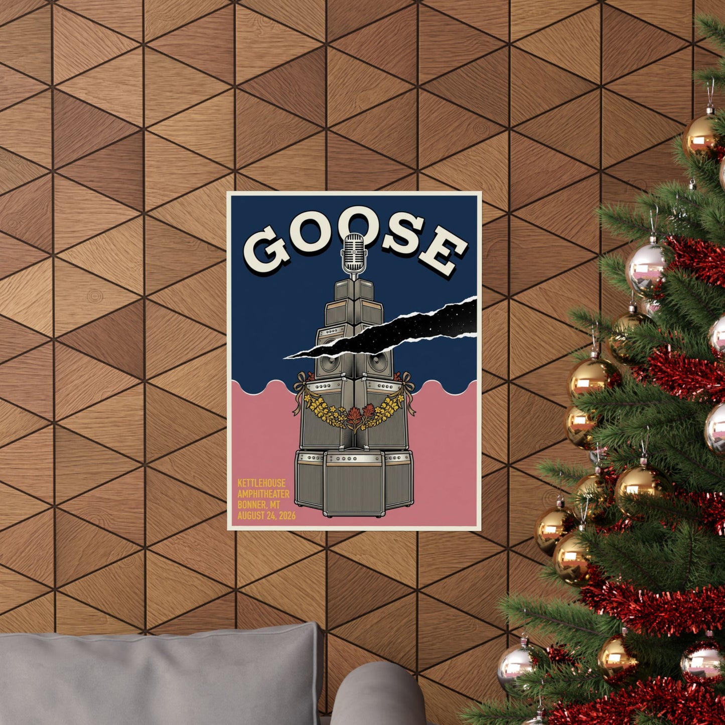 Goose | August 24, 2026 | Bonner, MT | Concert Poster