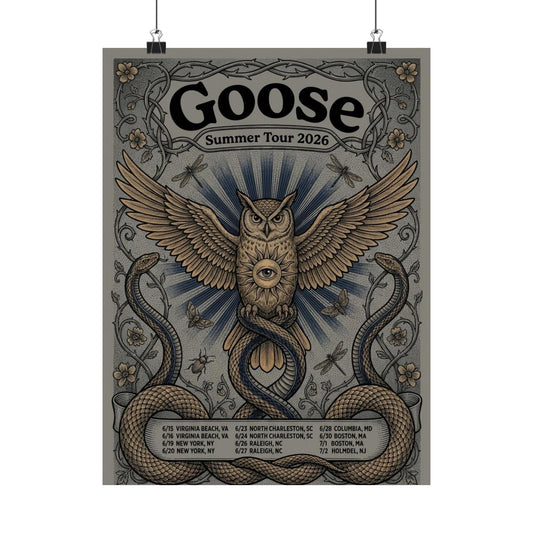 Goose | Summer Tour 2026 | Tour Poster