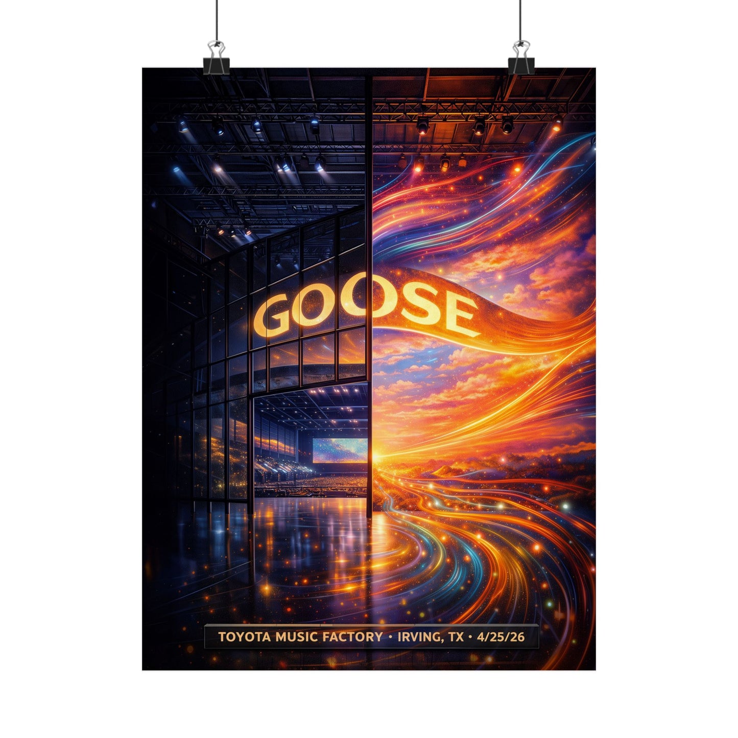Goose  | 4/25/26 | Irving, TX | Concert Poster  | V1