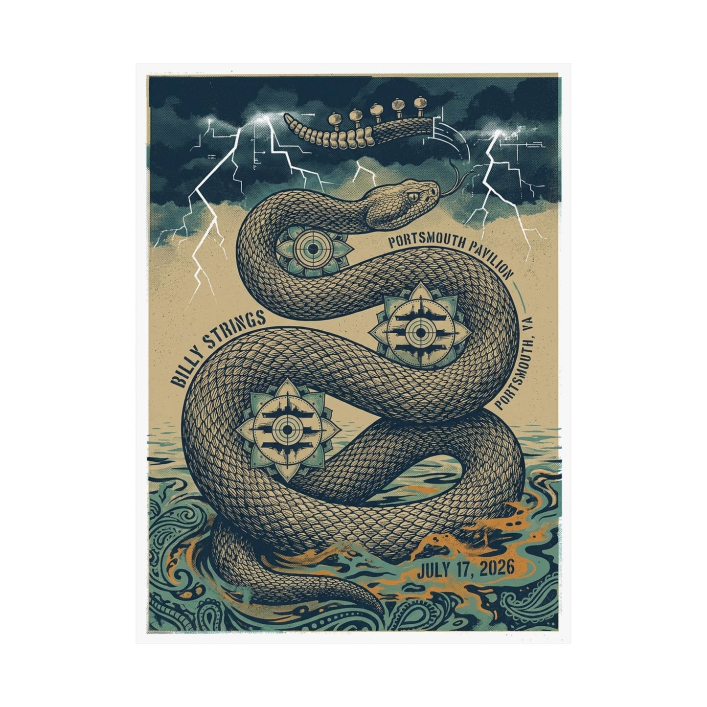 Billy Strings | July 17, 2026 | Concert Poster