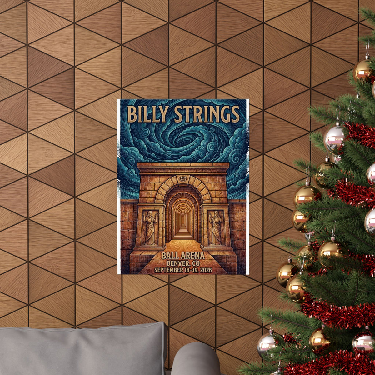Billy Strings | September 18–19, 2026 | Denver, CO | Concert Poster V1