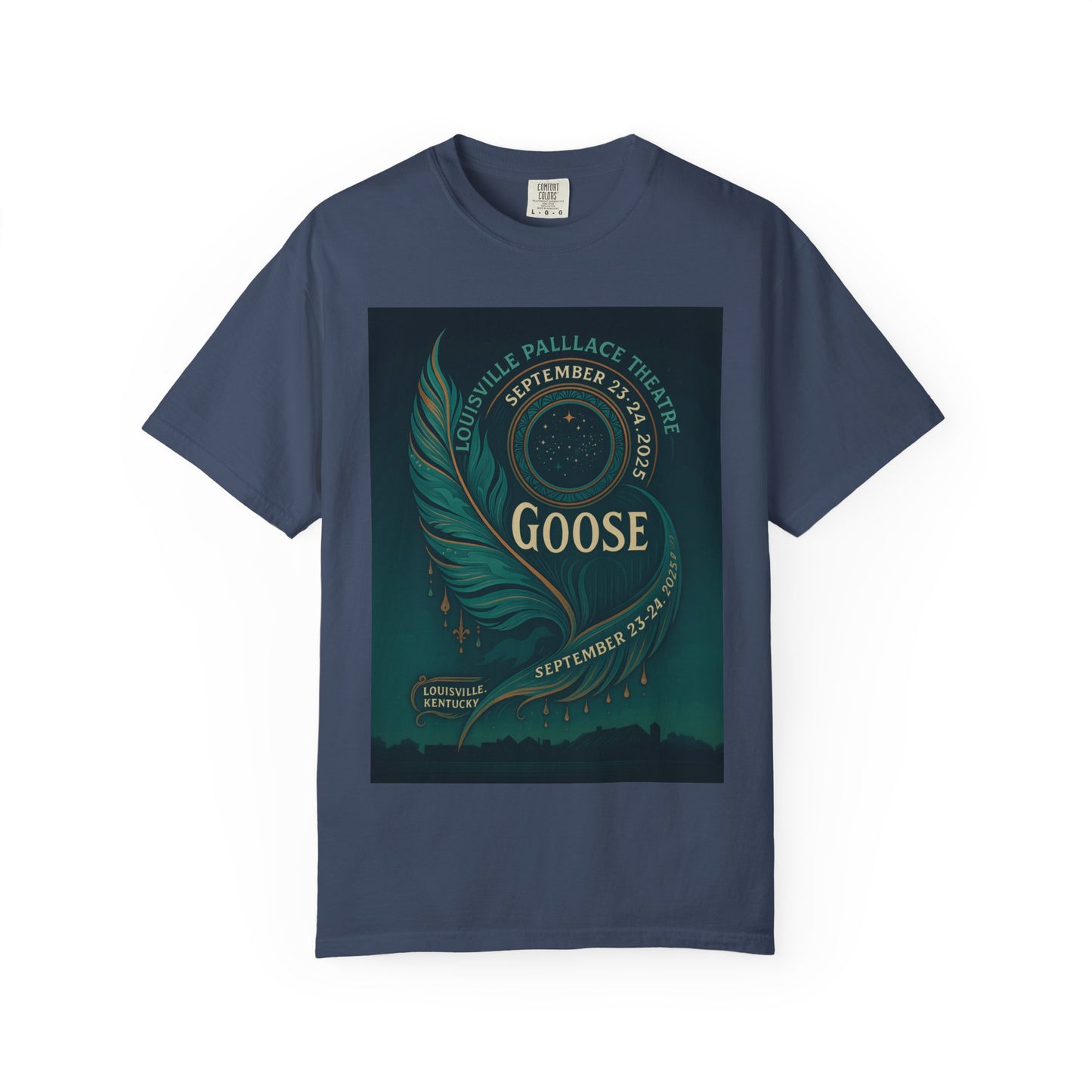 Goose | 9/23/25 - 9/24/25 | Louisville, KY | Concert t-shirt  | V3