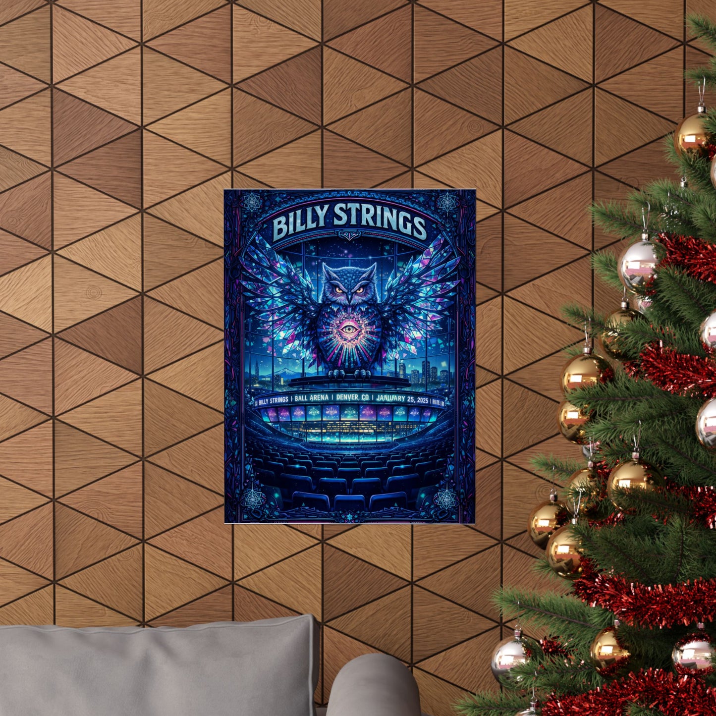 Billy Strings | 1/25/25 | Denver, CO | Concert Poster  | N2