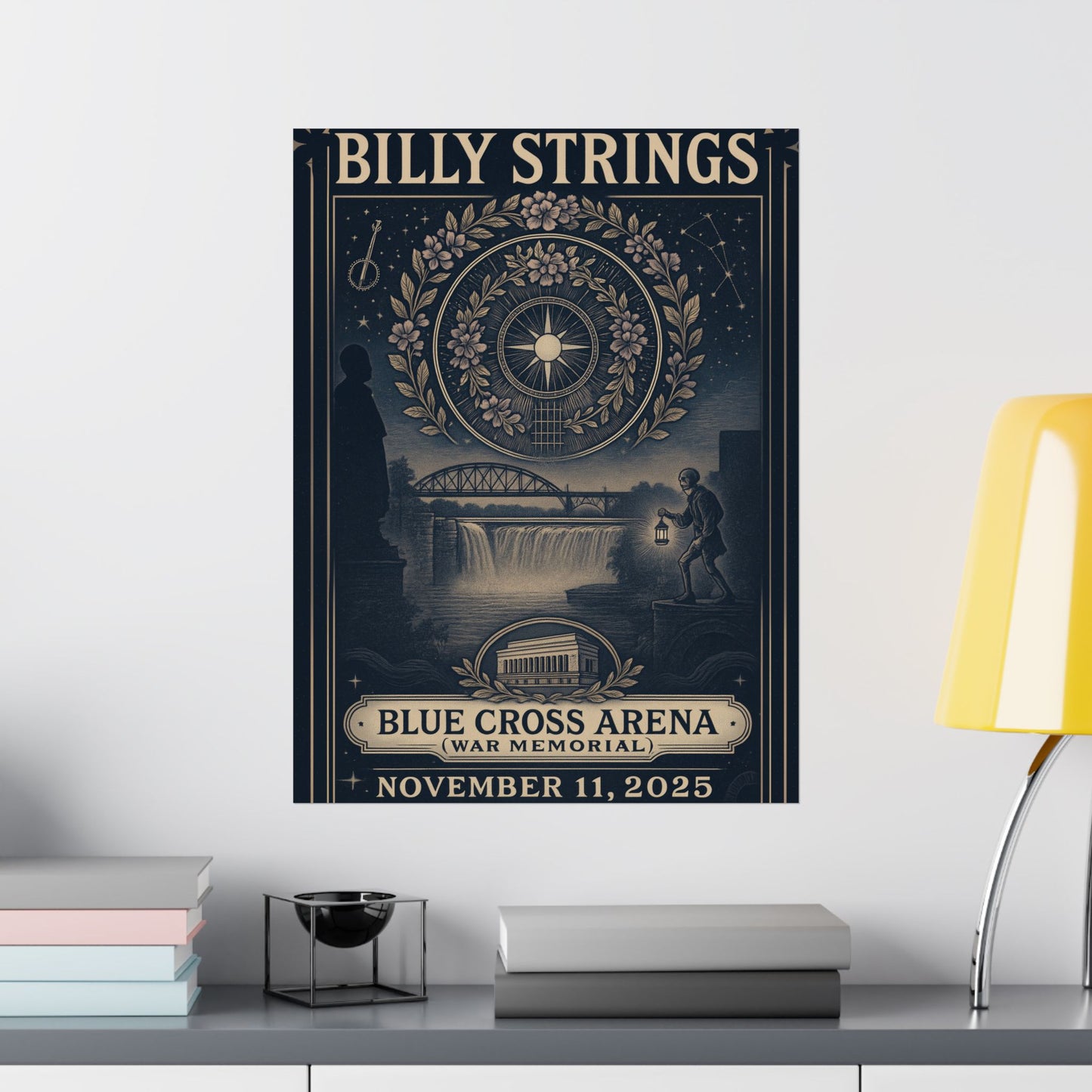 Billy Strings Rochester NY November 11, 2025 | Blue Cross Arena | Concert Print | V2