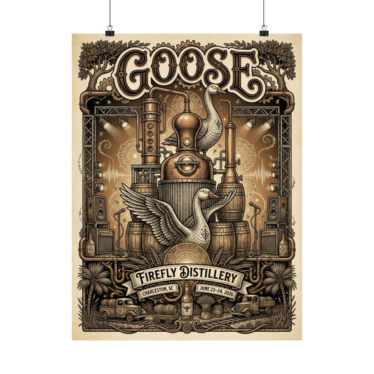 Goose  | 06/23/26–06/24/26 | Charleston, SC | Concert Poster  | V2