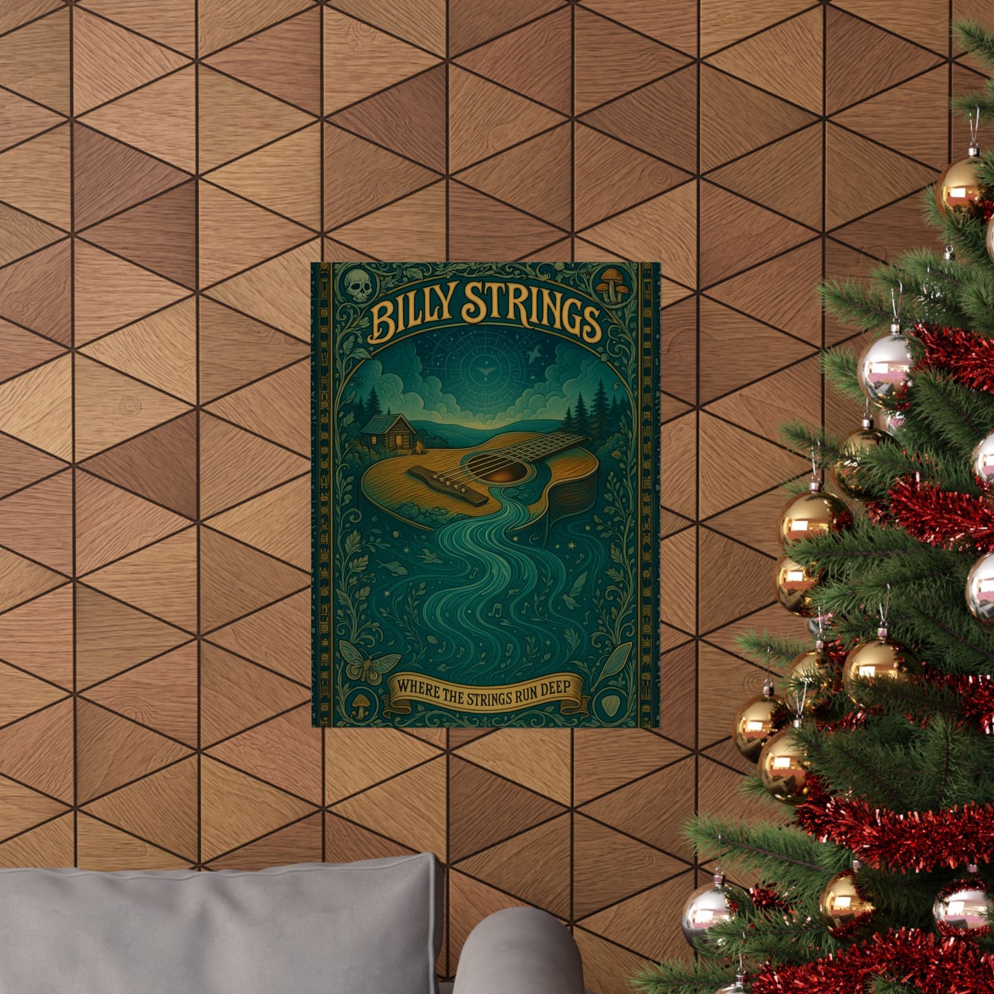 Billy Strings - Where the Strings Run Deep - Fan Made Print