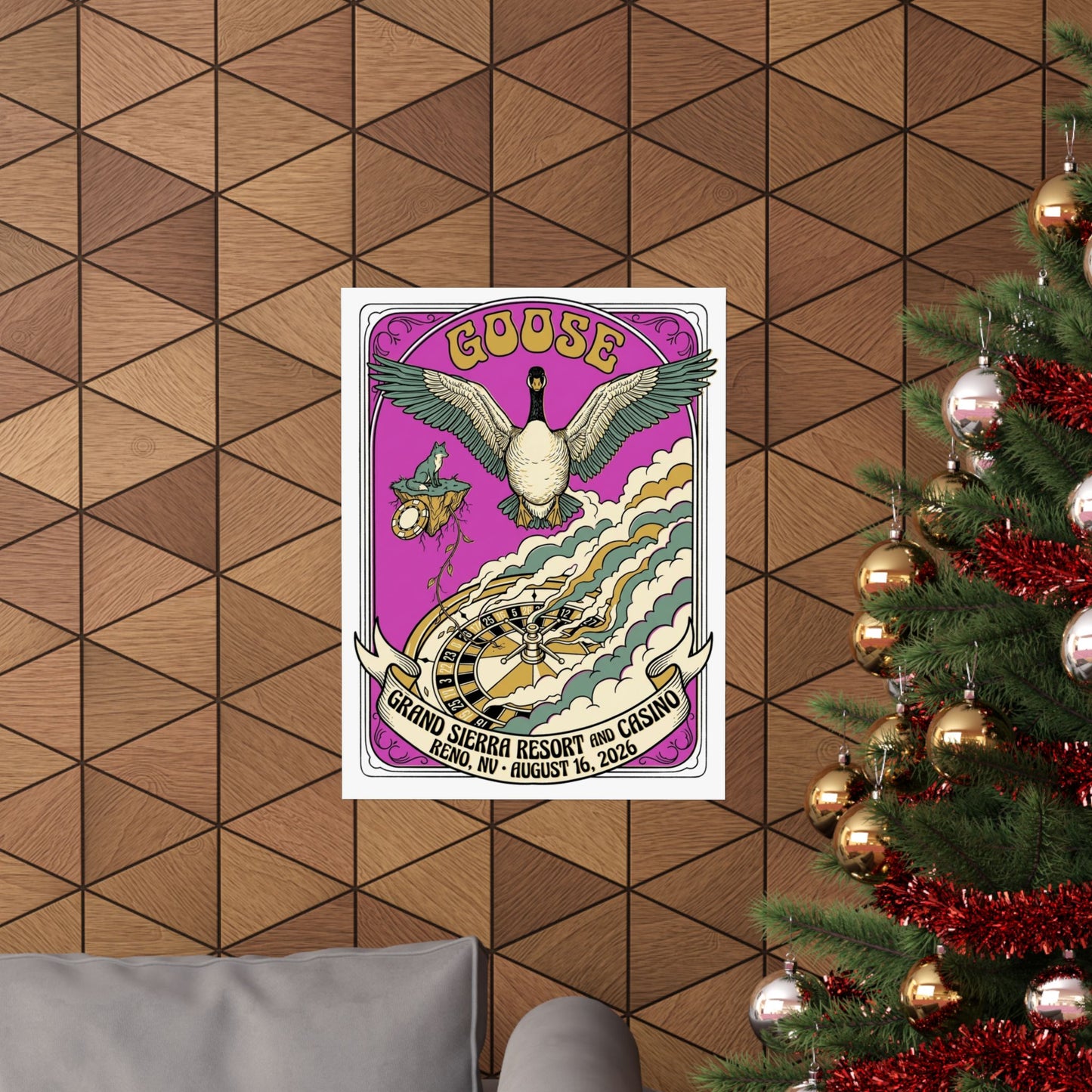 Goose | August 16, 2026 | Reno, NV | Concert Poster